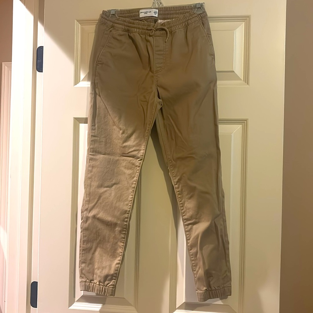 Abercrombie Kids Tan Chinos